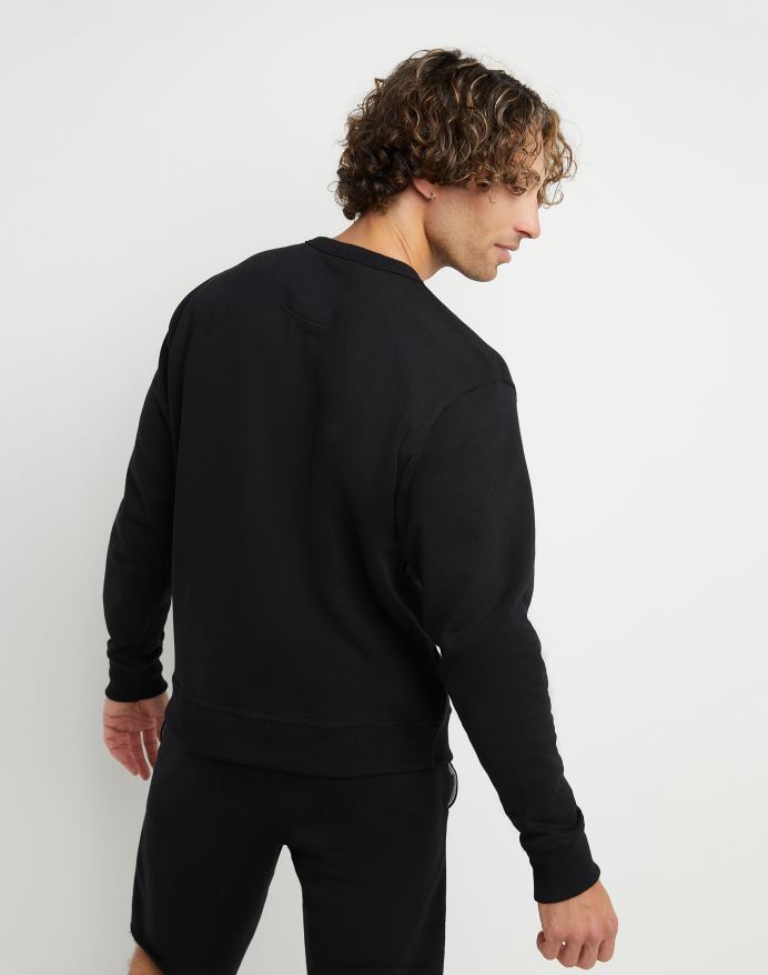 Champion powerblend fleece crew c logo V6J6652 sort