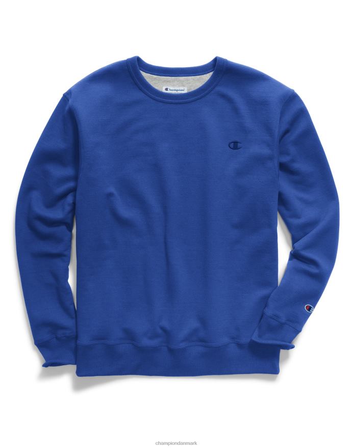 Champion powerblend fleece crew c logo V6J6655 surfe på nettet