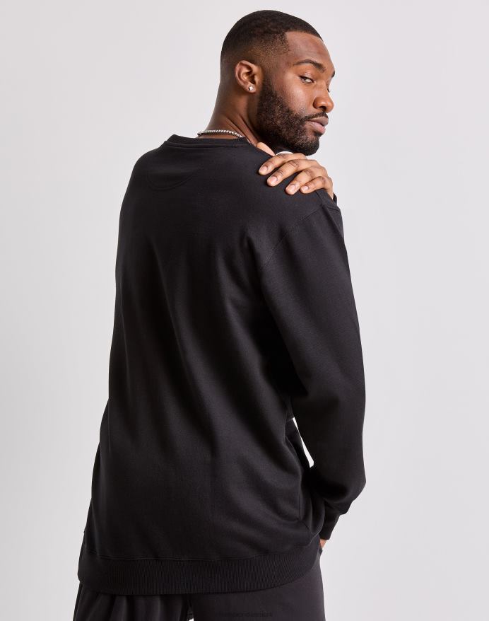 Champion store og høje powerblend crew klassiske script logo V6J6689 sort