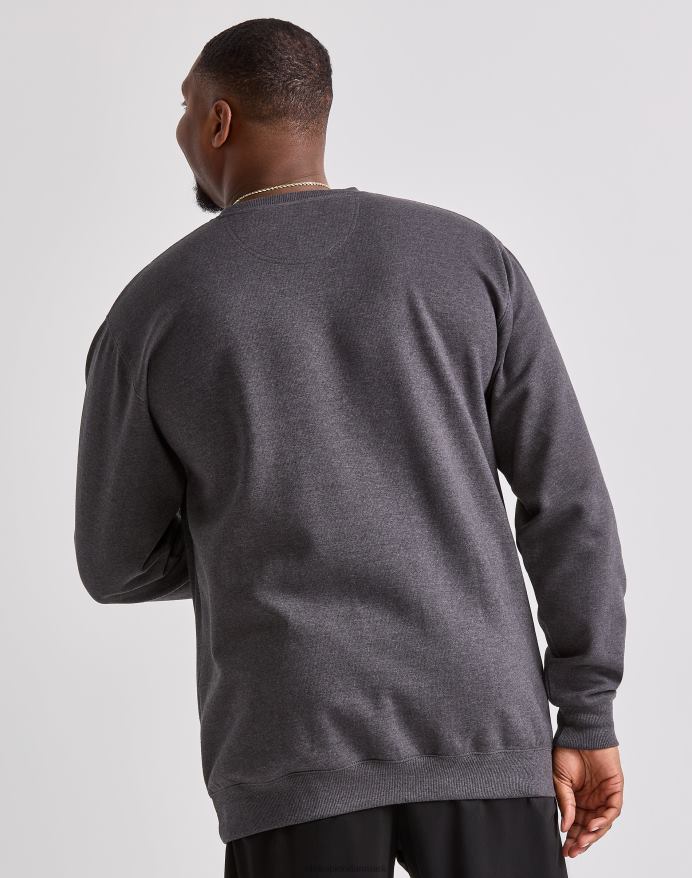 Champion store og høje powerblend crew klassiske script logo V6J6690 granitlyng
