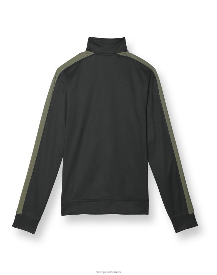 Champion game day træningsjakke V6J66200 sort/cargo oliven