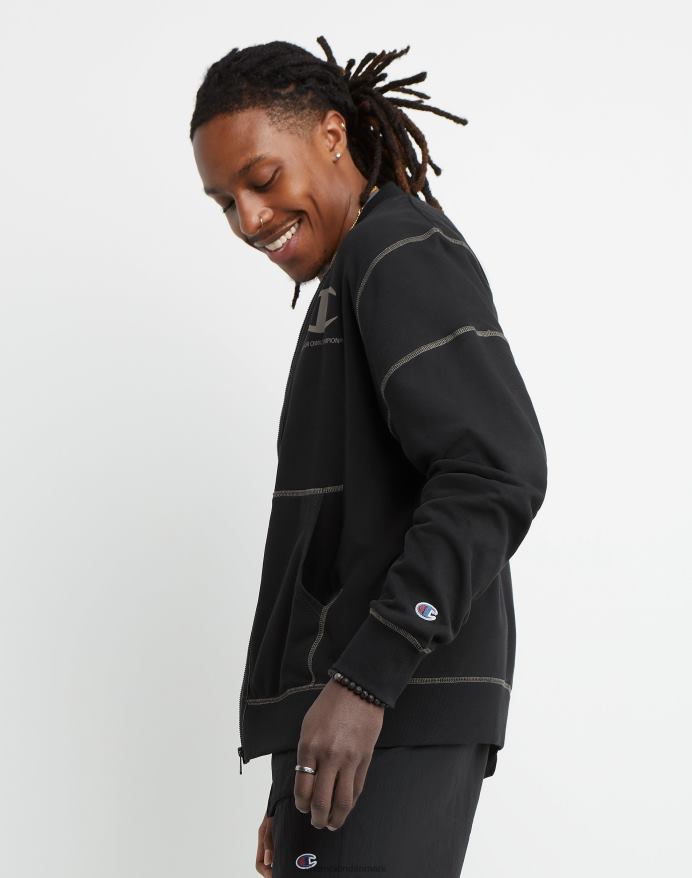 global explorer french terry bomber vær din egen mester V6J66190 sort