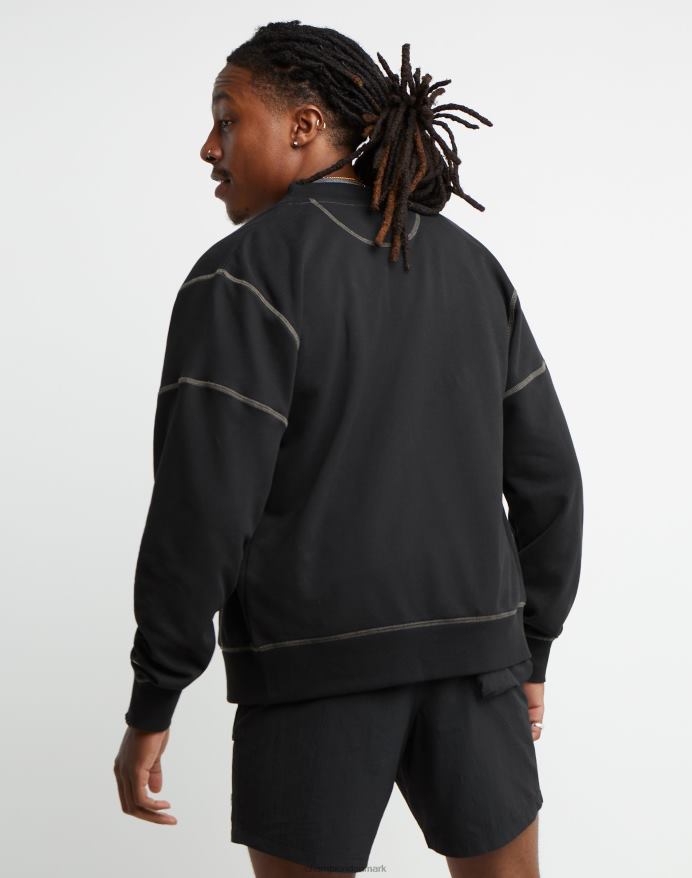 global explorer french terry bomber vær din egen mester V6J66190 sort