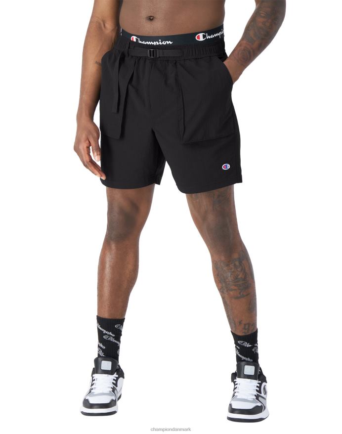 Champion bælte tage en vandreshorts 7 V6J66415 sort