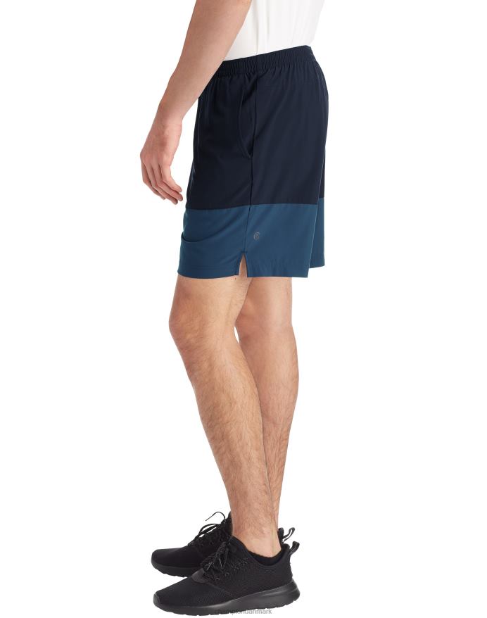 Champion c9 colorblock shorts 7 V6J66786 marineblå/cruising blå