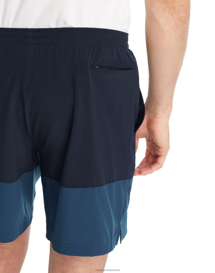 Champion c9 colorblock shorts 7 V6J66786 marineblå/cruising blå