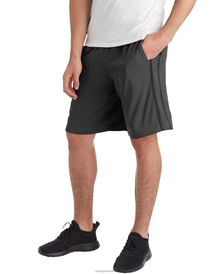 Champion c9 mesh shorts 10 V6J66774 jernbane grå/ibenholt