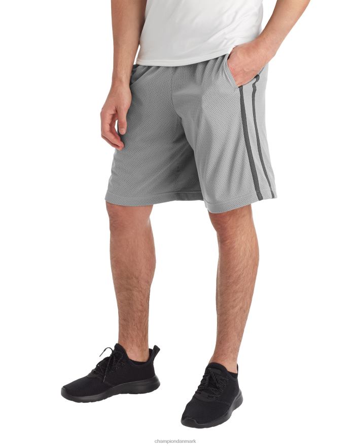 Champion c9 mesh shorts 10 V6J66776 klassisk grå/jernbanegrå