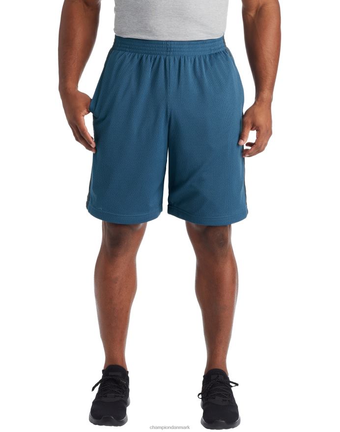 Champion c9 mesh shorts 10 V6J66778 havbund blå/jernbanegrå
