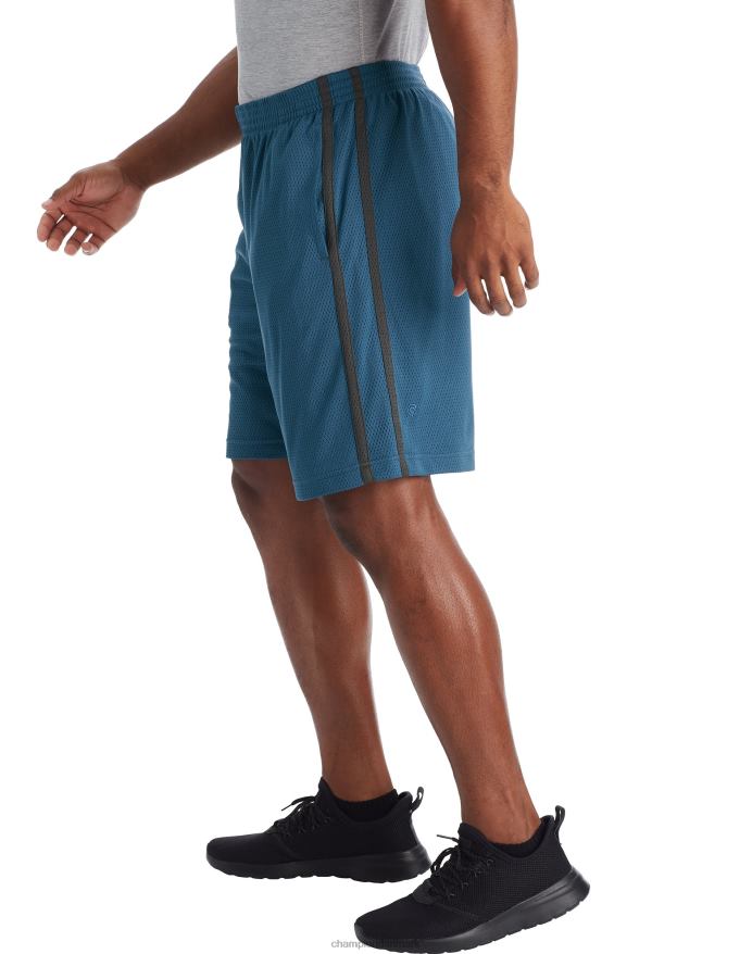Champion c9 mesh shorts 10 V6J66778 havbund blå/jernbanegrå