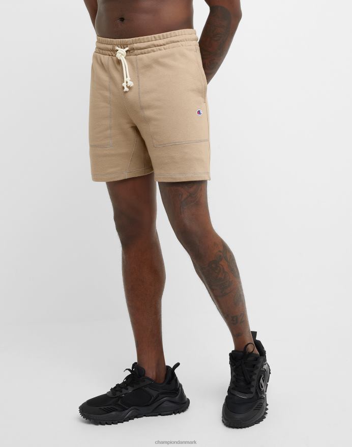 Champion global explorer french terry shorts c patch 7 V6J66411 land valnød