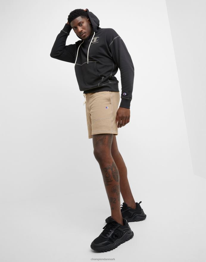 Champion global explorer french terry shorts c patch 7 V6J66411 land valnød