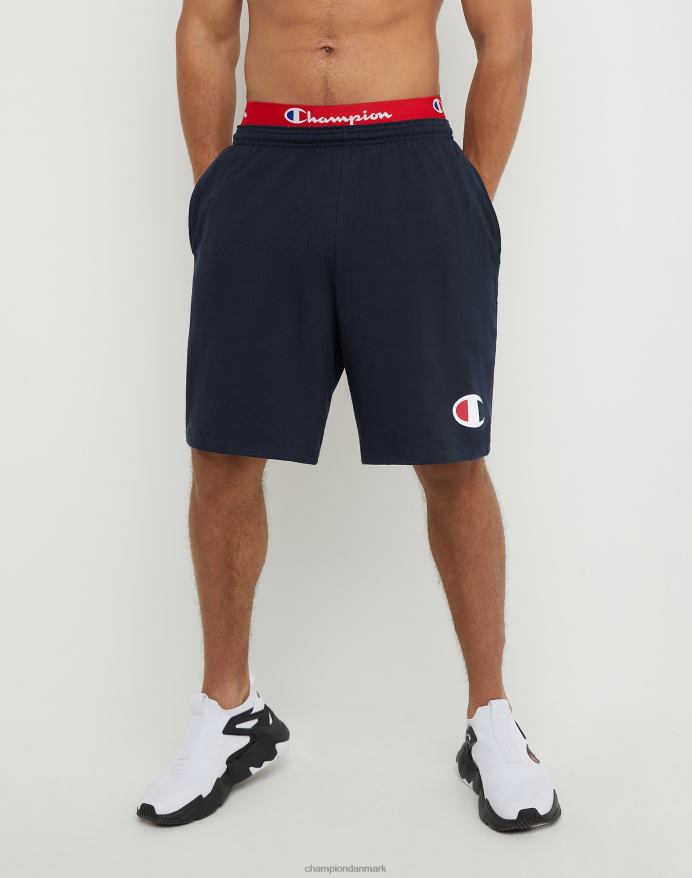 Champion hverdags bomuldshorts grafik 9 V6J66467 flåde