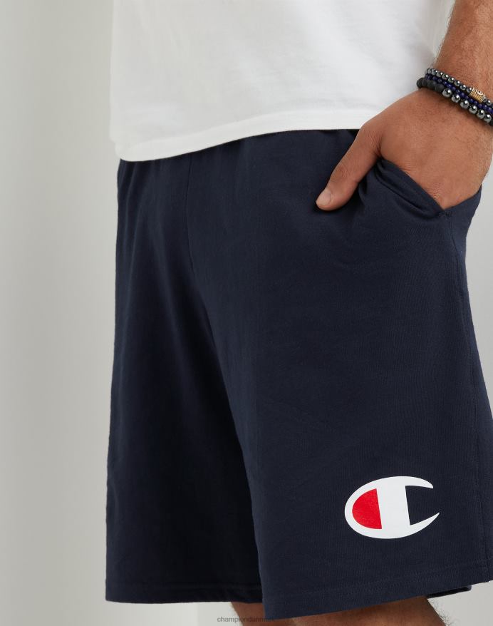 Champion hverdags bomuldshorts grafik 9 V6J66467 flåde