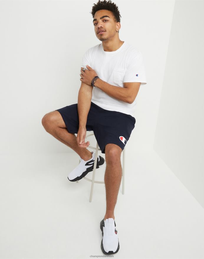 Champion hverdags bomuldshorts grafik 9 V6J66467 flåde