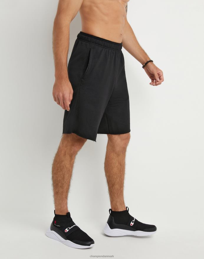 Champion hverdags bomuldshorts grafik 9 V6J66469 sort
