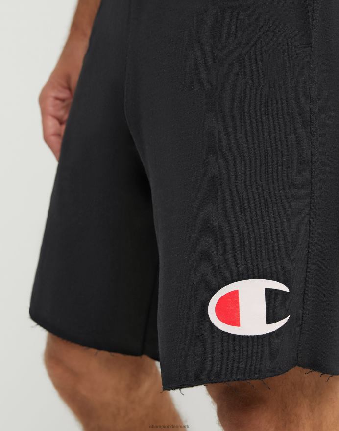 Champion hverdags bomuldshorts grafik 9 V6J66469 sort