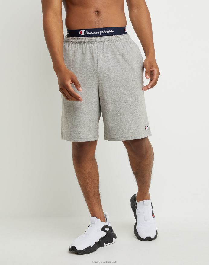 Champion hverdagshorts c patch logo 9 V6J66484 oxford grå