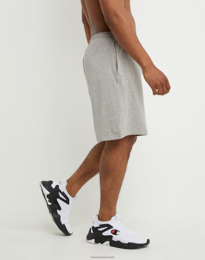 Champion hverdagshorts c patch logo 9 V6J66484 oxford grå