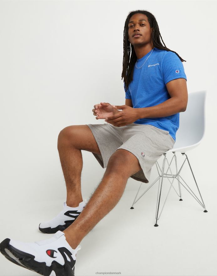 Champion hverdagshorts c patch logo 9 V6J66484 oxford grå