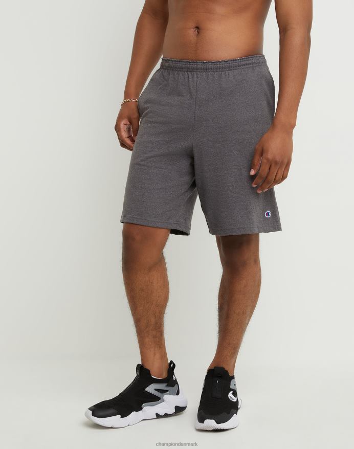 Champion hverdagshorts c patch logo 9 V6J66487 granitlyng