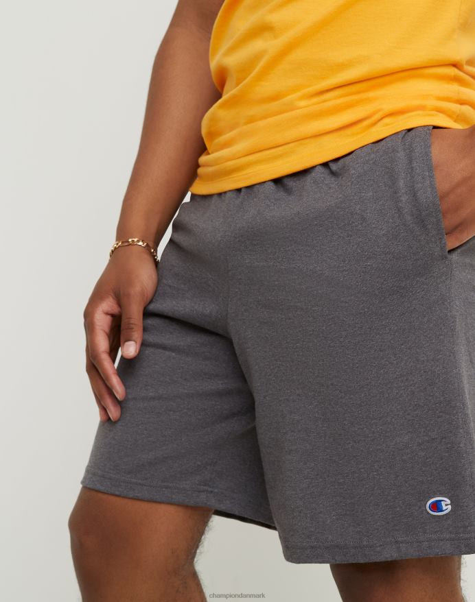 Champion hverdagshorts c patch logo 9 V6J66487 granitlyng