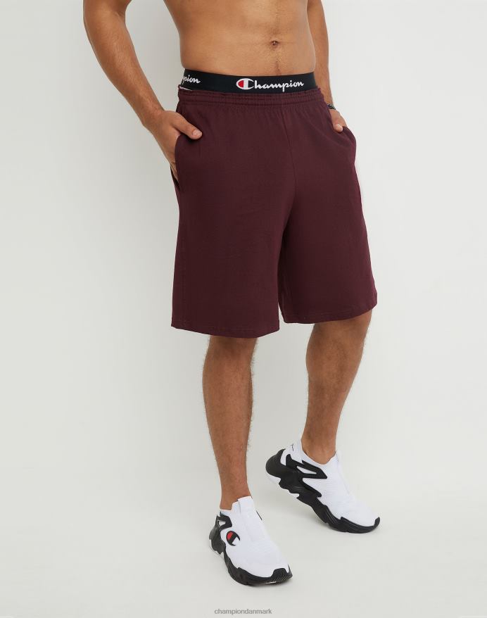 Champion hverdagshorts c patch logo 9 V6J66489 rødbrun