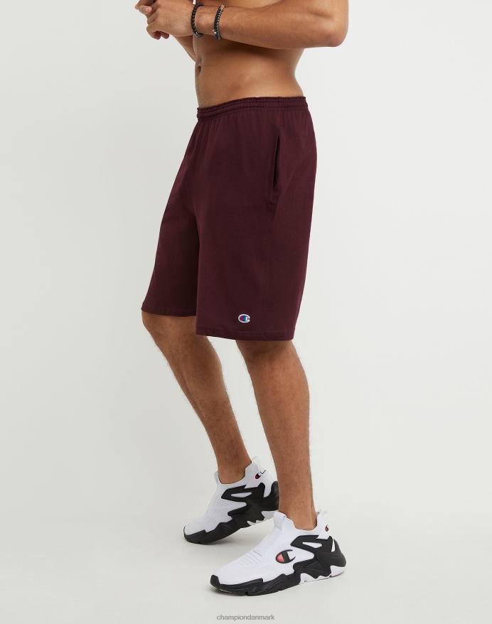 Champion hverdagshorts c patch logo 9 V6J66489 rødbrun
