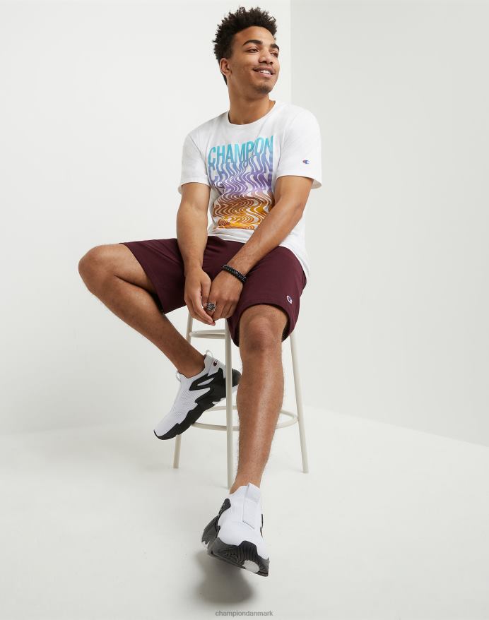 Champion hverdagshorts c patch logo 9 V6J66489 rødbrun