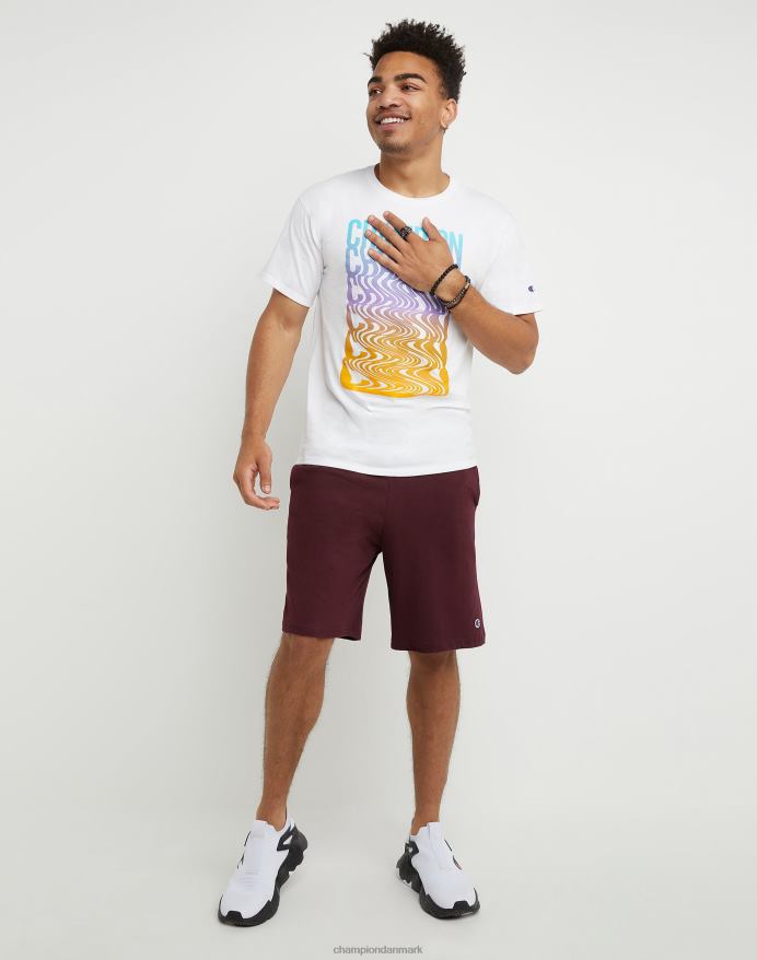 Champion hverdagshorts c patch logo 9 V6J66489 rødbrun