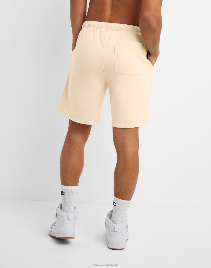Champion klassiske fleeceshorts broderet c & script logo 8 V6J66471 frisk solbrun