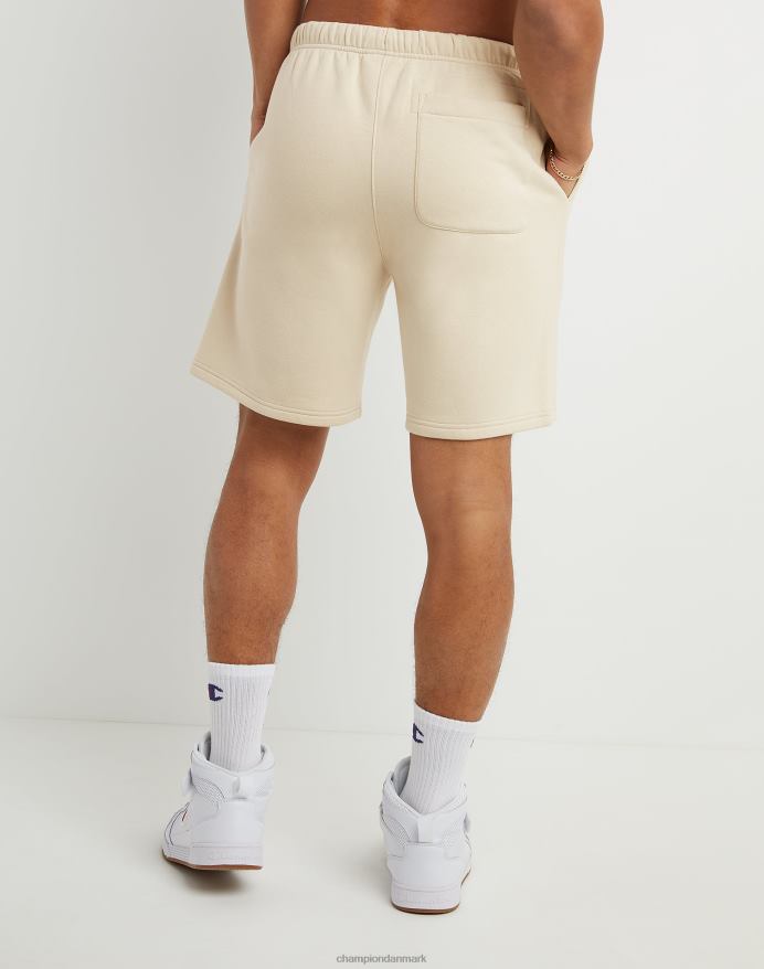 Champion klassiske fleeceshorts broderet c & script logo 8 V6J66472 småsten