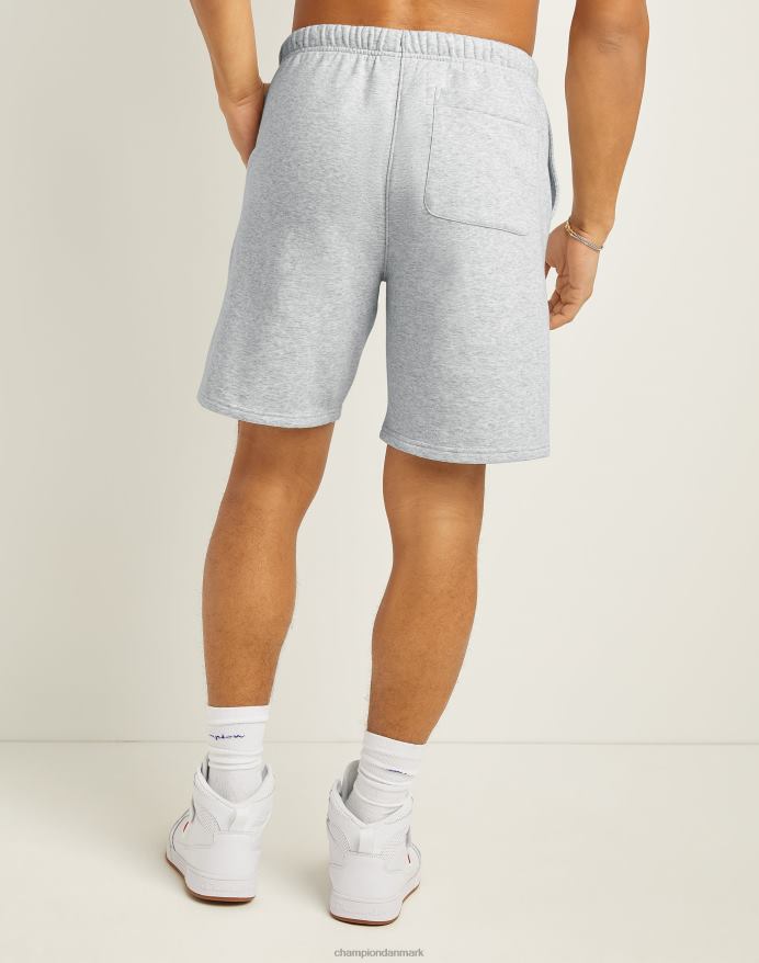 Champion klassiske fleeceshorts broderet c & script logo 8 V6J66473 bleget stencremelyng