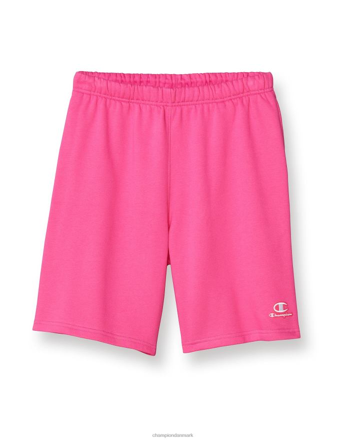 Champion klassiske fleeceshorts broderet c & script logo 8 V6J66477 wow pink