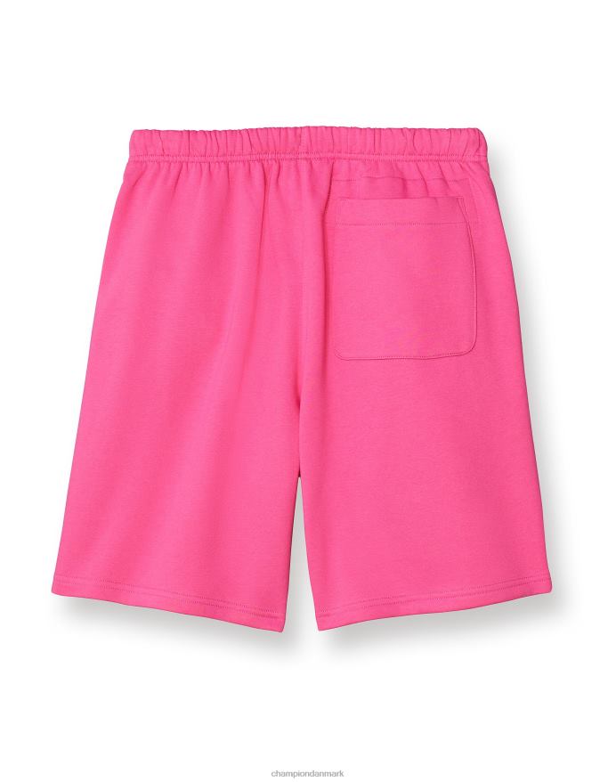 Champion klassiske fleeceshorts broderet c & script logo 8 V6J66477 wow pink