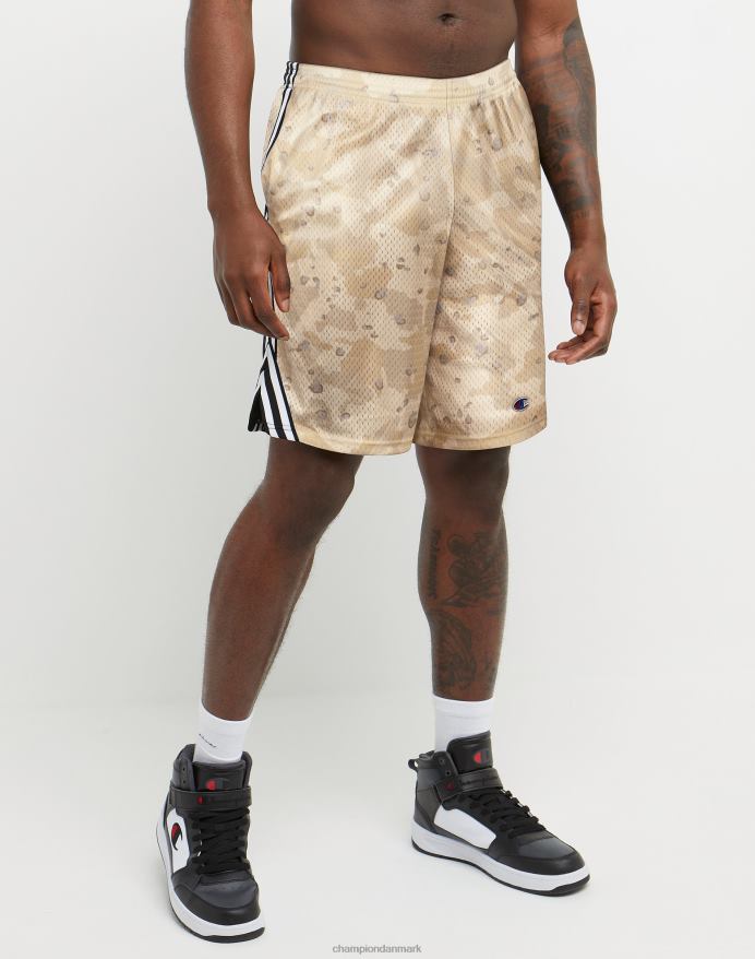 Champion lacrosse shorts over hele print 9 V6J66391 cc camo naturlig