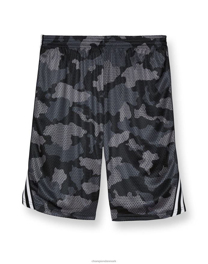 Champion lacrosse shorts over hele print 9 V6J66393 mesh camo neutral