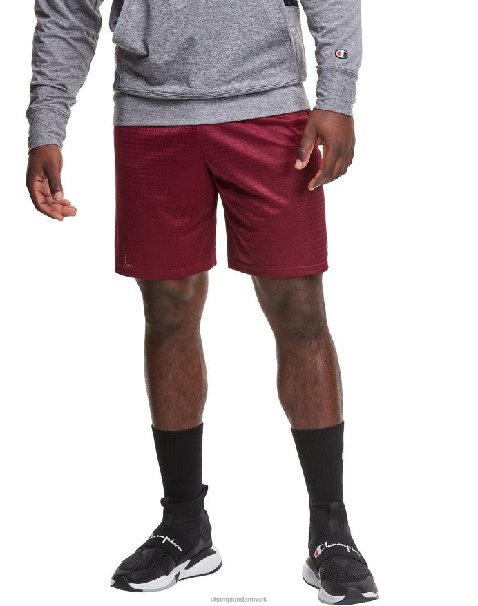 Champion mesh shorts 9 V6J66443 bordeaux rød