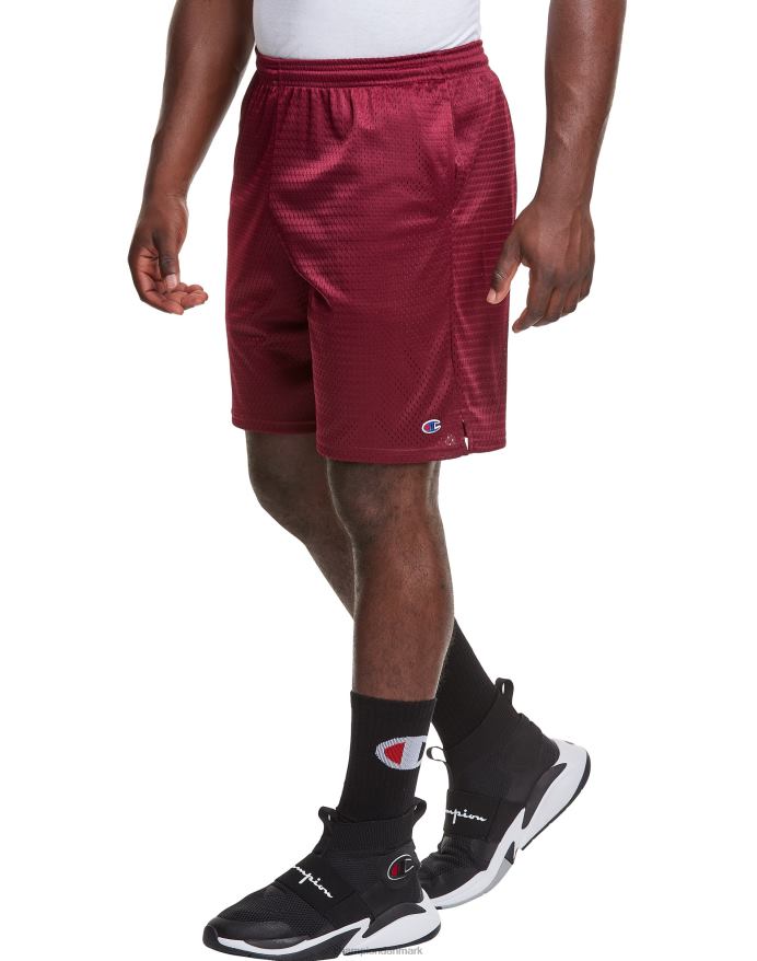 Champion mesh shorts 9 V6J66443 bordeaux rød