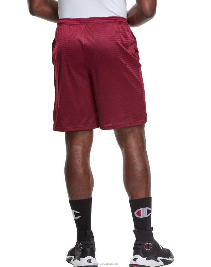 Champion mesh shorts 9 V6J66443 bordeaux rød