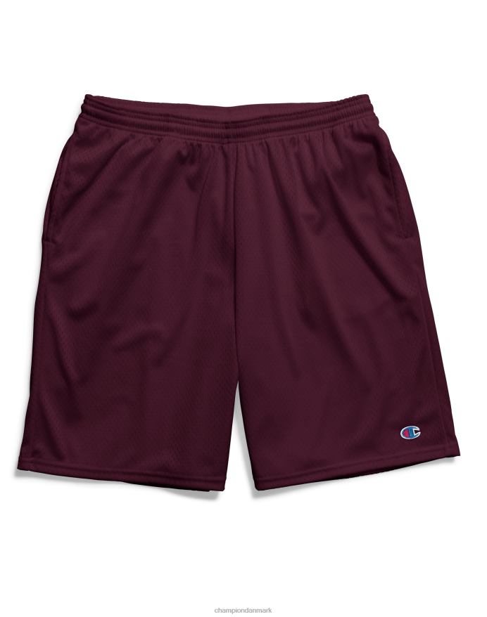 Champion mesh shorts 9 V6J66443 bordeaux rød