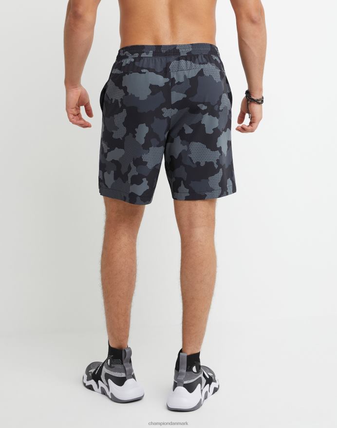 Champion mvp shorts allover print 7 V6J66352 mesh camo neutral