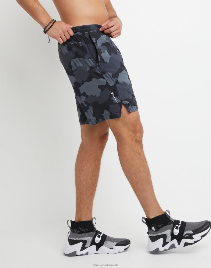 Champion mvp shorts allover print 7 V6J66352 mesh camo neutral