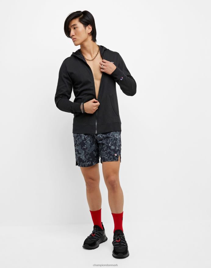 Champion mvp shorts allover print 7 V6J66357 krater camo sort