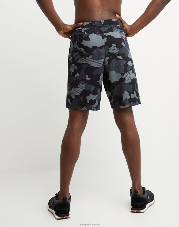 Champion mvp-shorts fugttransporterende script og c-logoer 9 V6J66347 mesh camo neutral