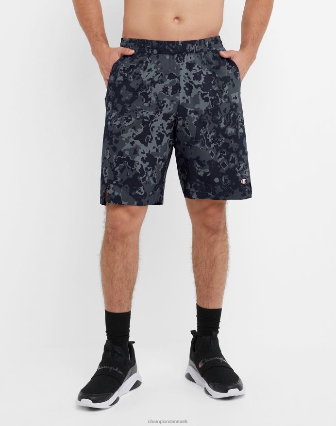Champion mvp-shorts fugttransporterende script og c-logoer 9 V6J66349 krater camo sort