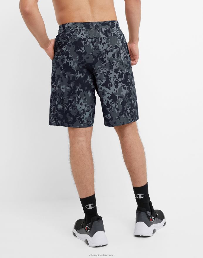Champion mvp-shorts fugttransporterende script og c-logoer 9 V6J66349 krater camo sort