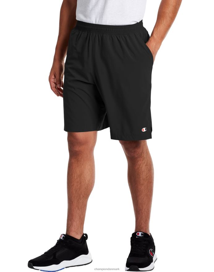 Champion mvp shorts fugttransporterende script og c-logoer 9 V6J66498 sort