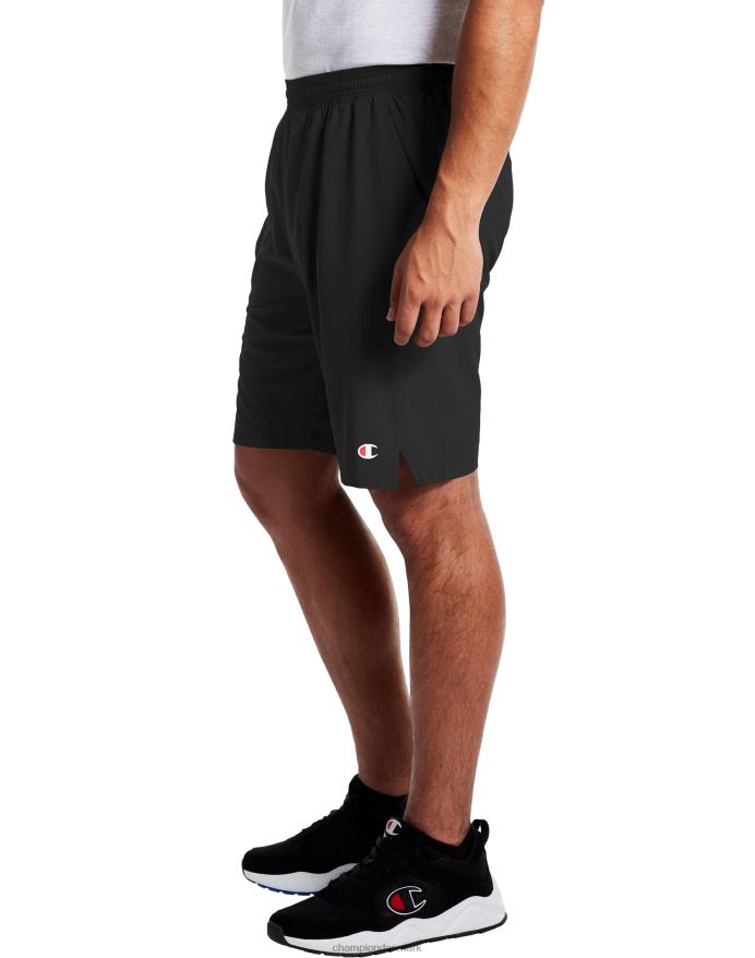 Champion mvp shorts fugttransporterende script og c-logoer 9 V6J66498 sort