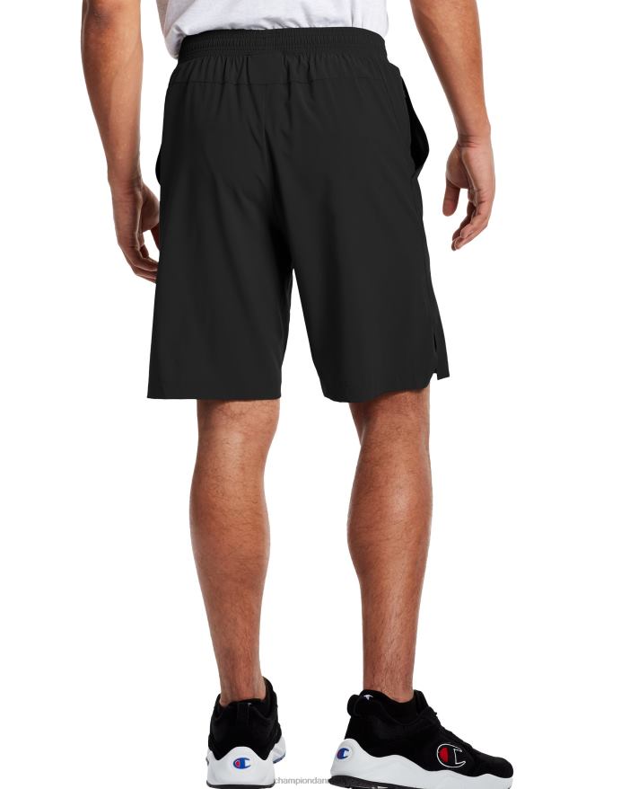 Champion mvp shorts fugttransporterende script og c-logoer 9 V6J66498 sort